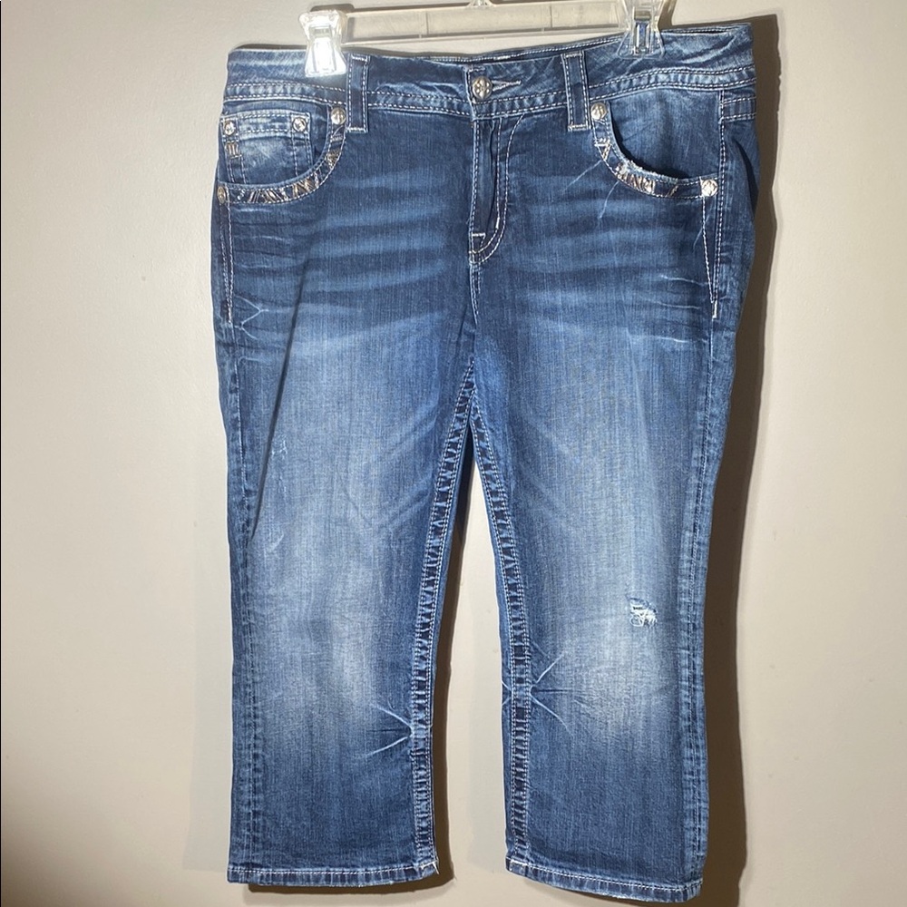 Miss Me  Embellished Denim easy crop 31